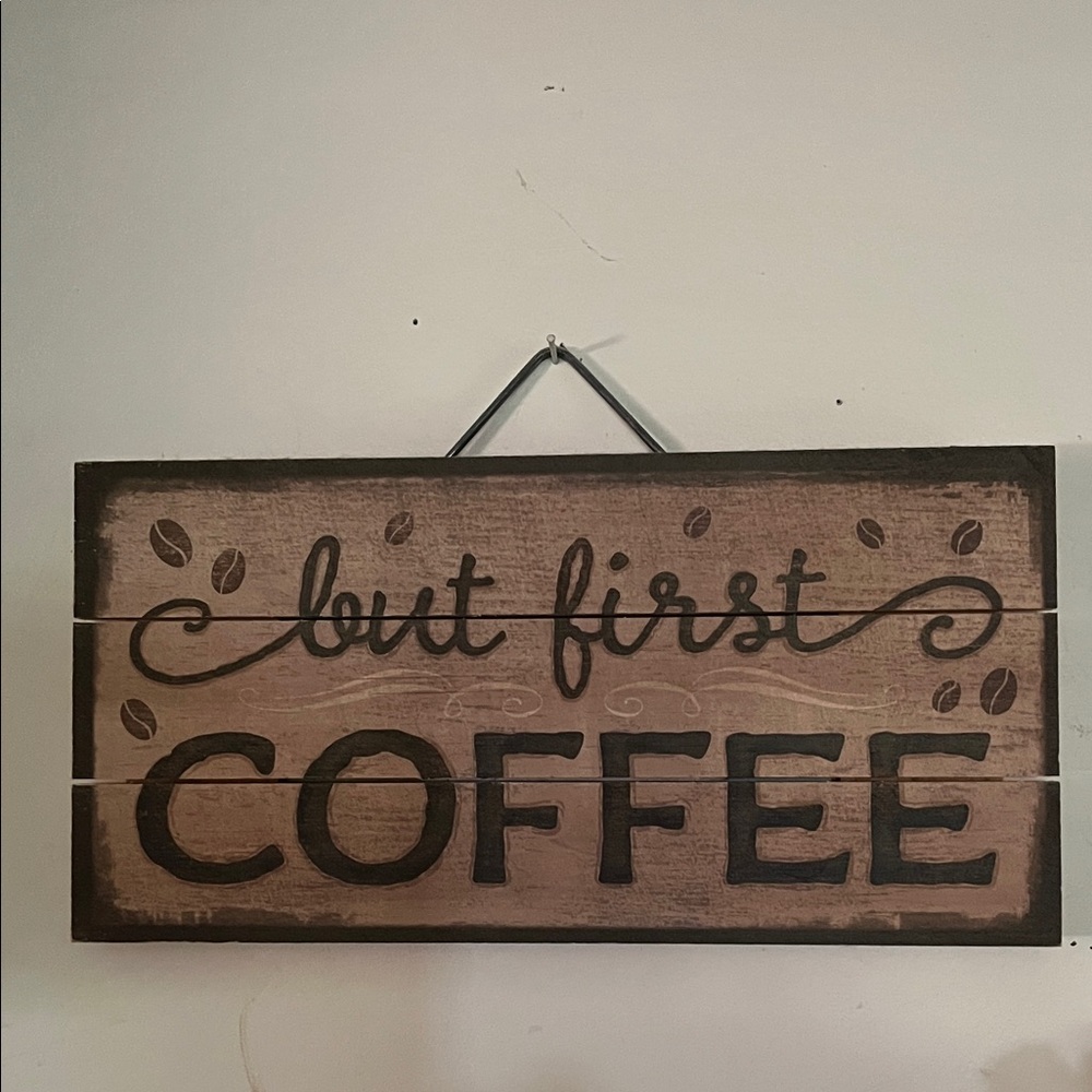 Rustic Coffee Sign